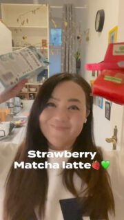 Strawberry matcha + little dance = instant happiness 🍓🍵💃
Sometimes all you need is a sweet drink and a fun moment ✨
Life is better when you sip & dance 😆

#matcha #strawberrymatcha #matchalatte