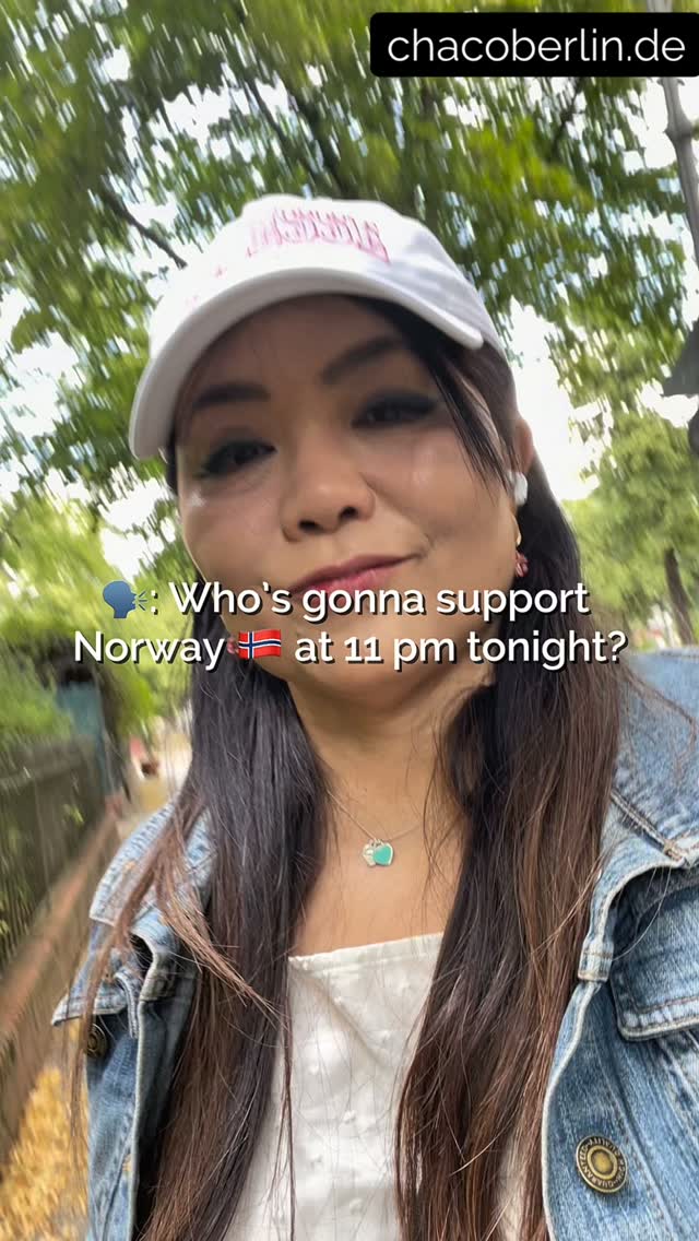 Who is going to support Norway tonight?
I will!!!