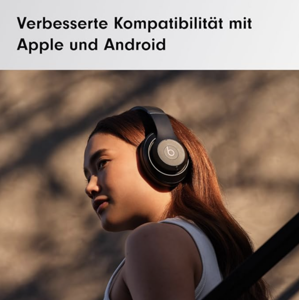 Beats Studio Pro – Komplett Kabellose Bluetooth Noise Cancelling Kopfhörer – Personalisiertes 3D Audio, USB-C verlustfreies Audio, Apple & Android Kompatibilität - Schwarz - Image 6