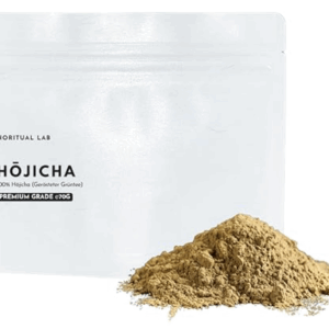 Premium Hojicha from the South of Japan, Roasted Premium Green Tea Powder, Roasted Green Tea, Preparation Like Matcha (70 g)